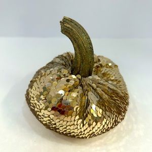 “Festive” Sequin Pumpkin Home Decor